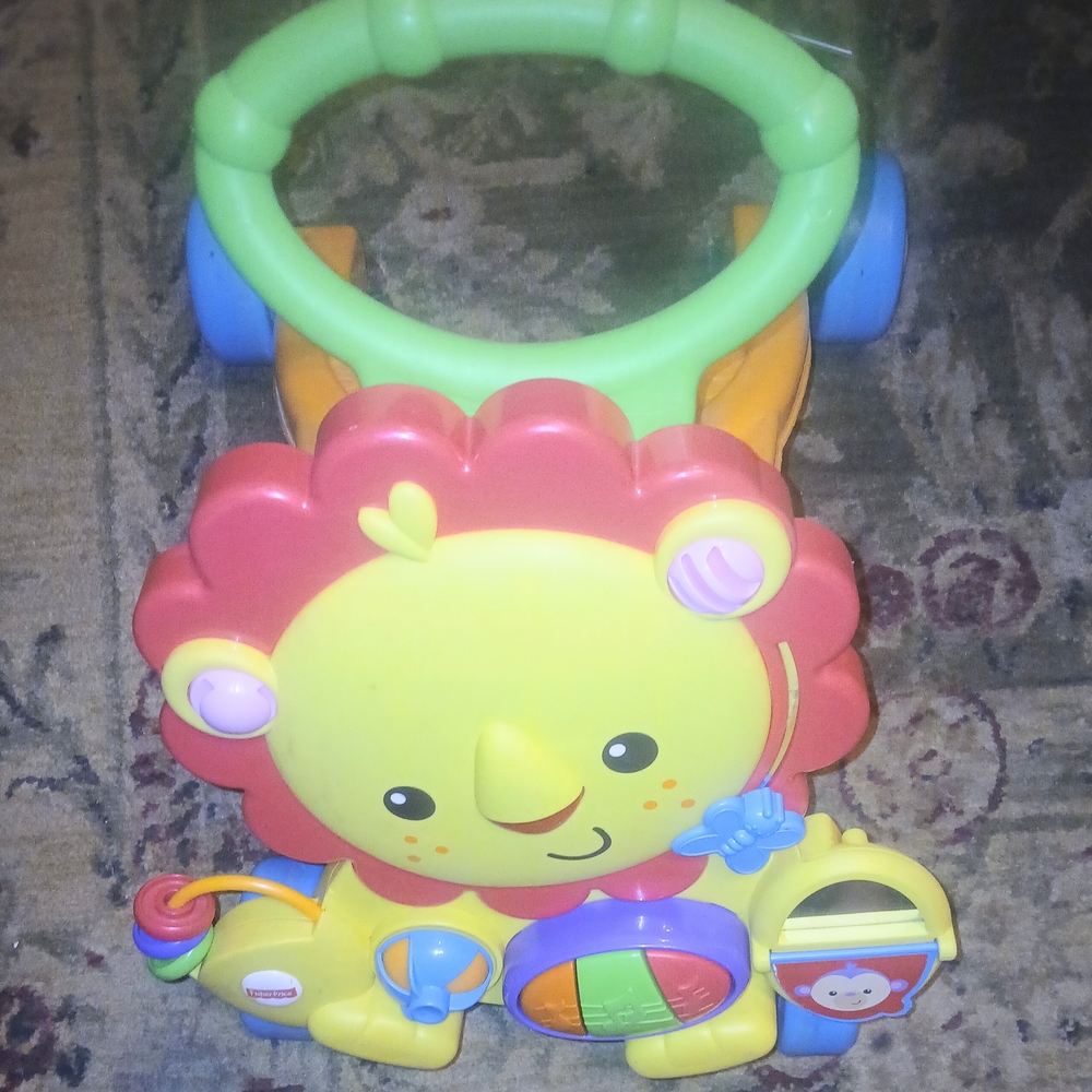 Fisher-Price Colorful Lion Walker